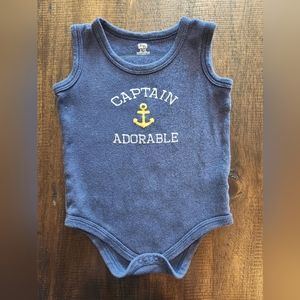 Captain Adorable Tank Top HB Onesie